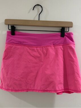 LULULEMON | run pace setter skirt Pink Athletic Skort